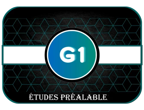 G1 Études préalables